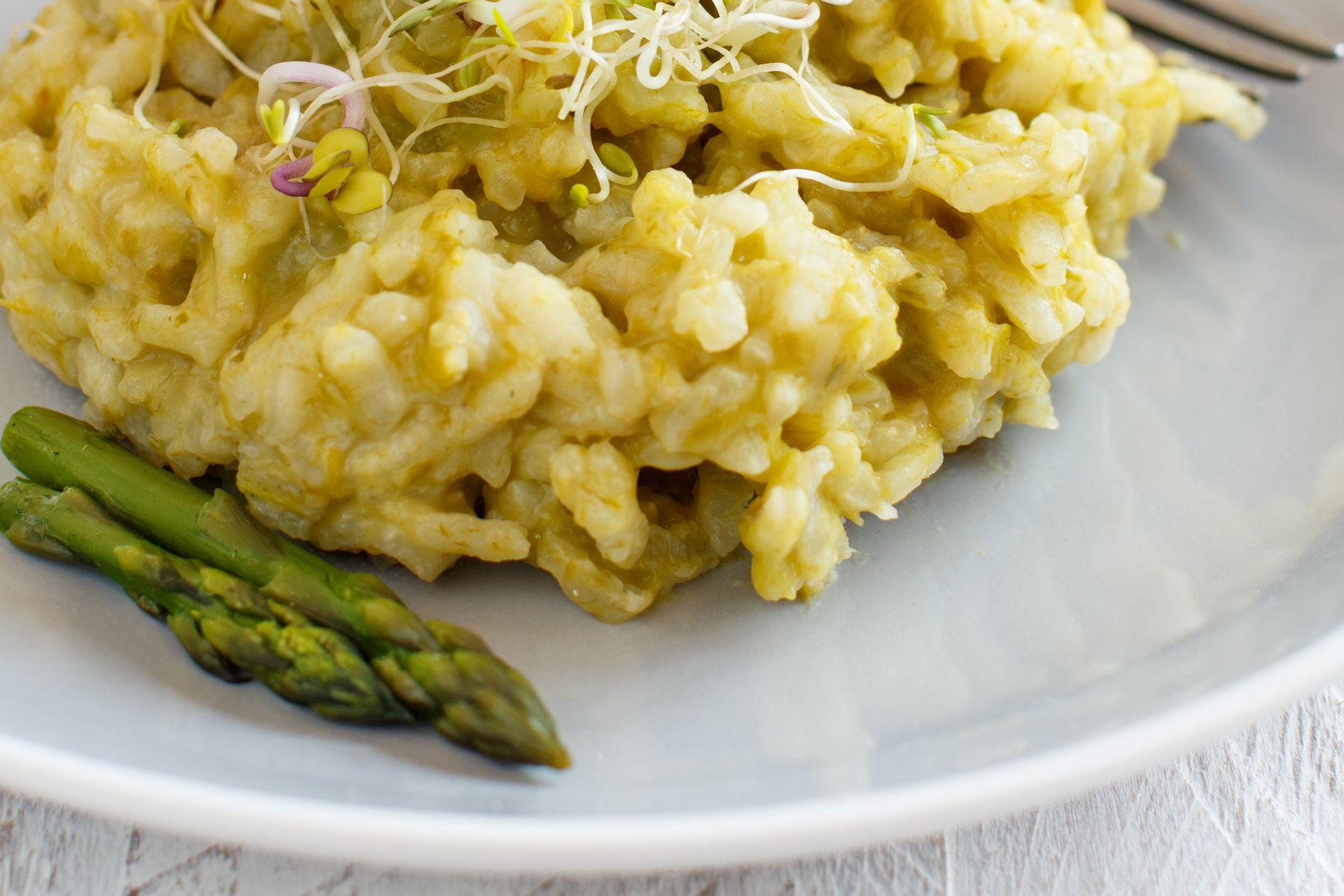 Risotto asparagus